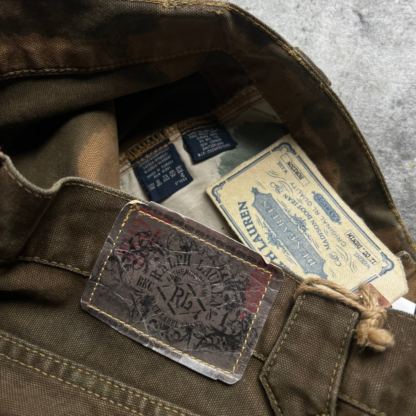 Ralph Lauren RRL Double RL Military-Style Camo Shorts