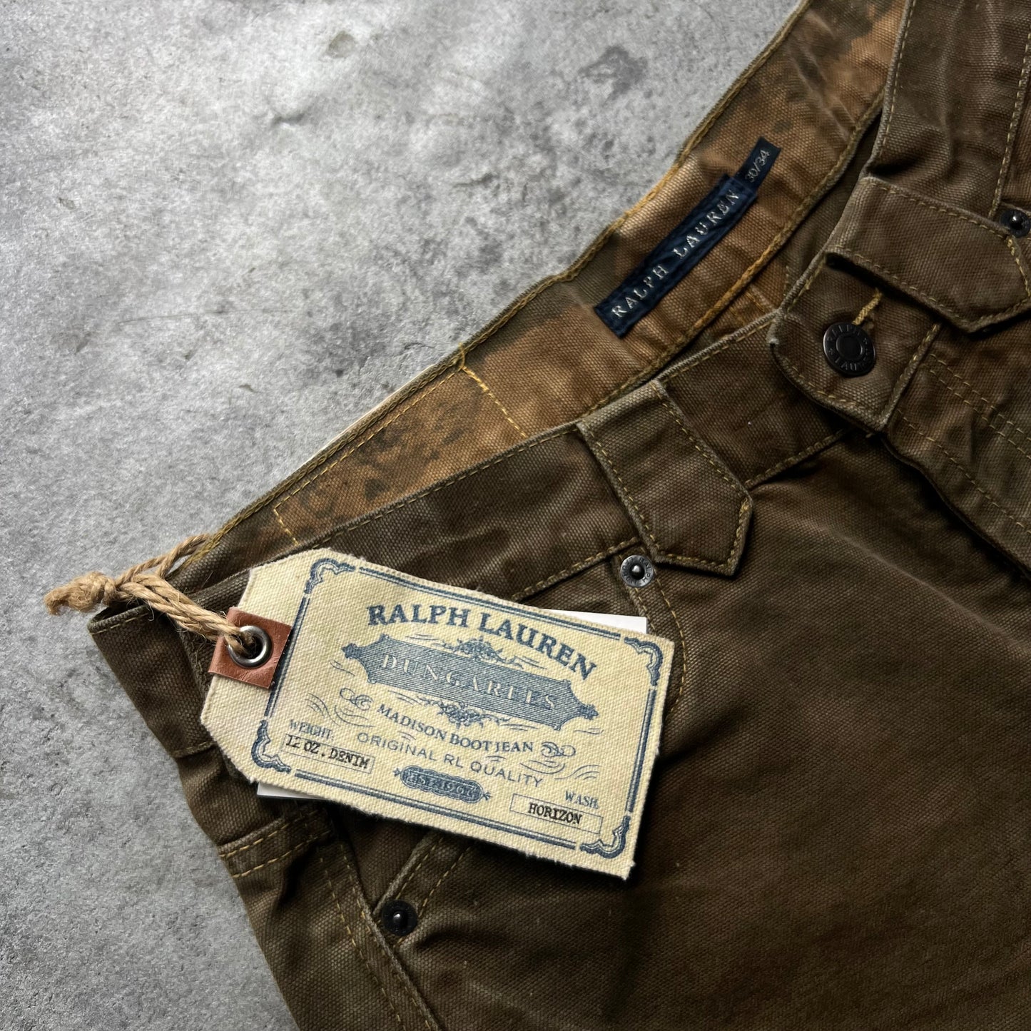 Ralph Lauren RRL Double RL Military-Style Camo Shorts