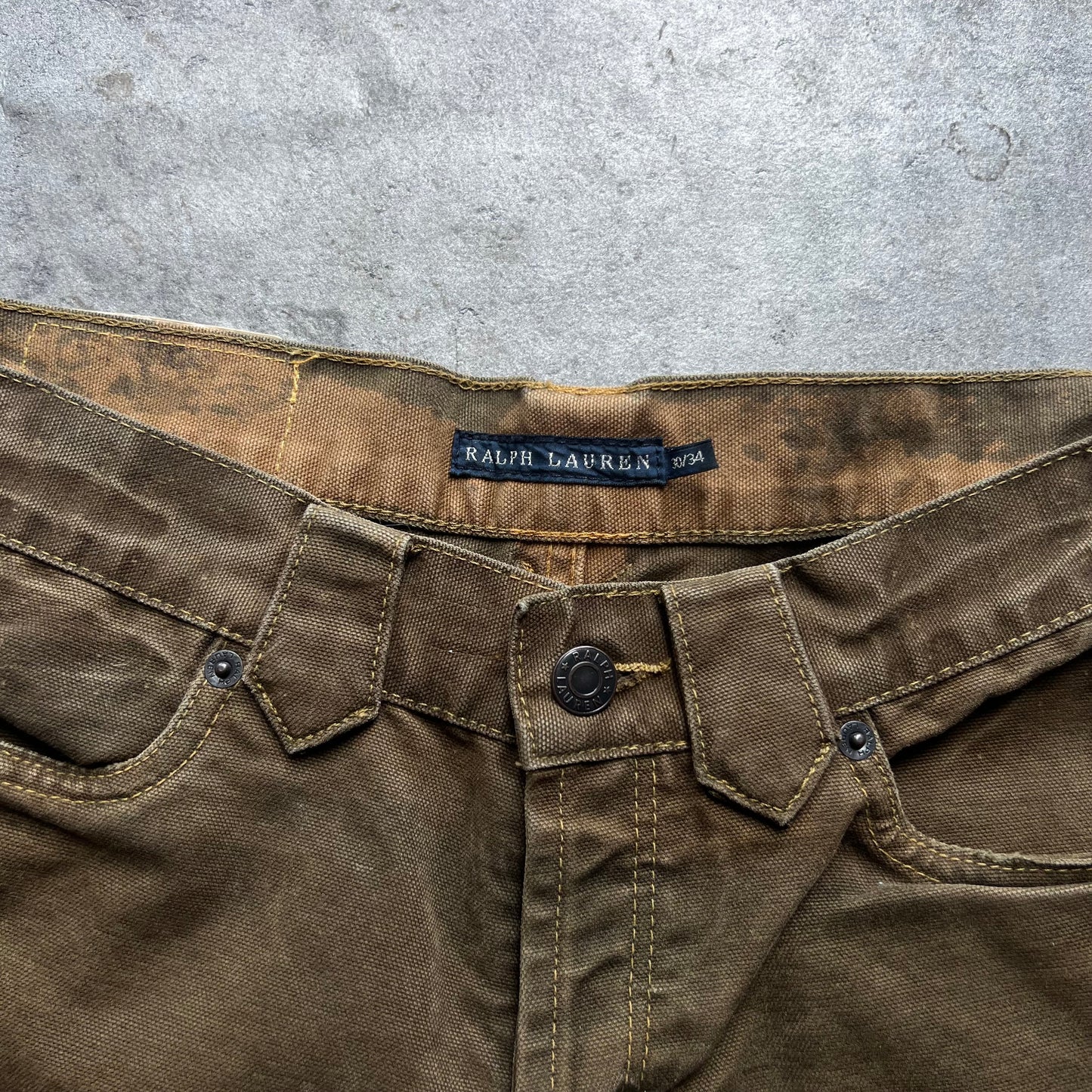 Ralph Lauren RRL Double RL Military-Style Camo Shorts