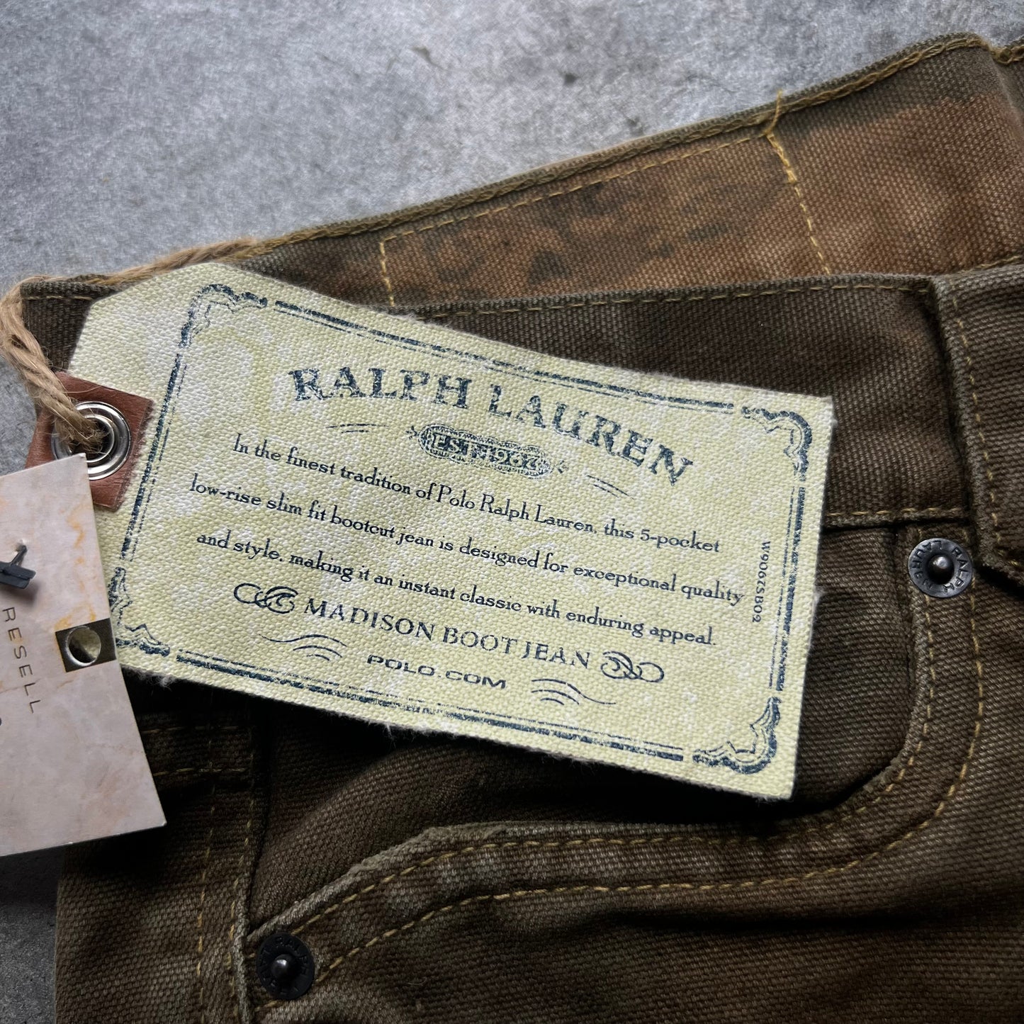 Ralph Lauren RRL Double RL Military-Style Camo Shorts