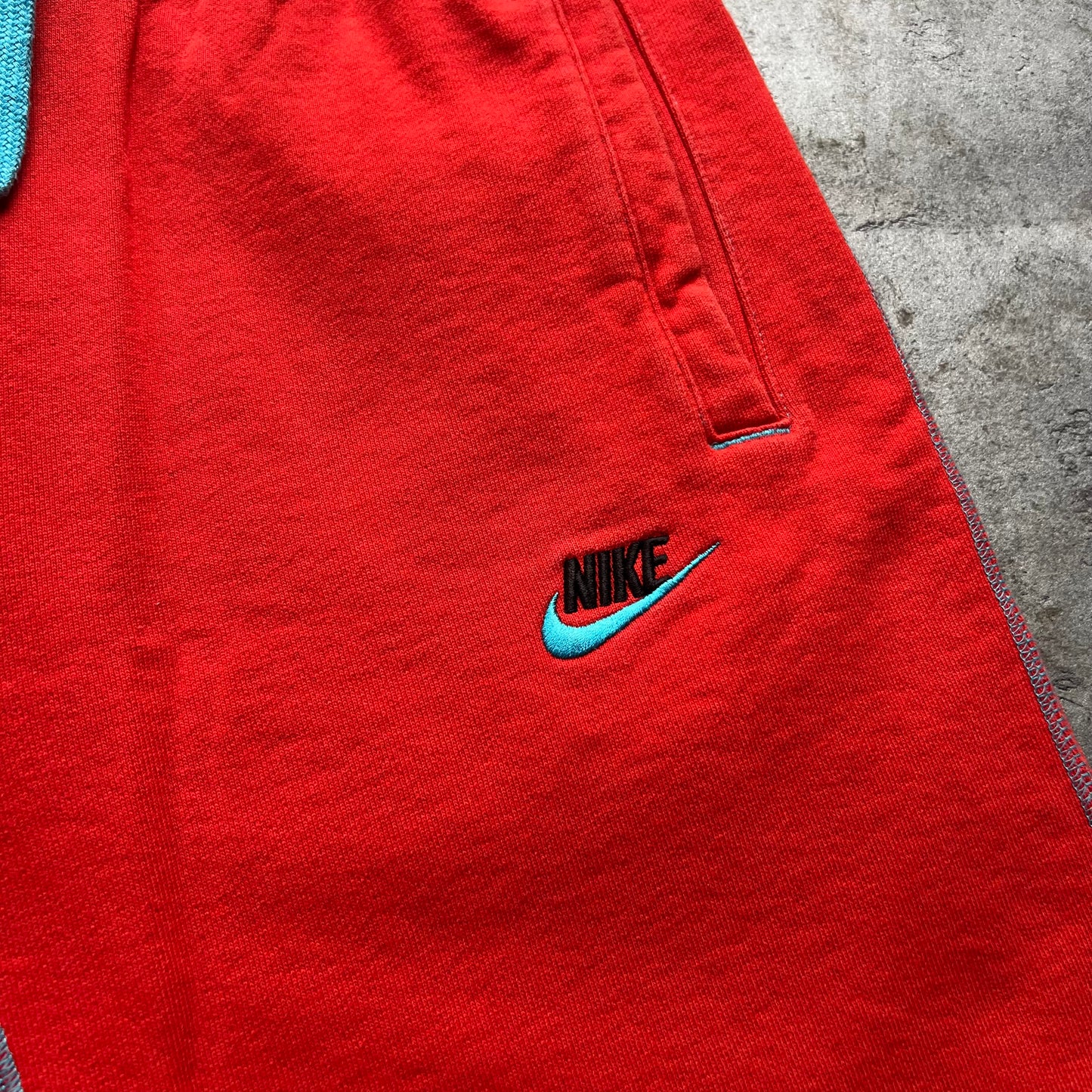 Nike Red Fleece Shorts – Retro Sport Energy