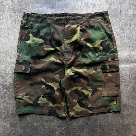 Vintage German Camo Cargo Shorts – wrc-military