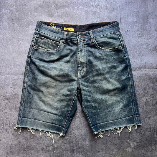 Ecko Unltd. Loose Fit Denim Shorts – 2000s Hip-Hop Classic
