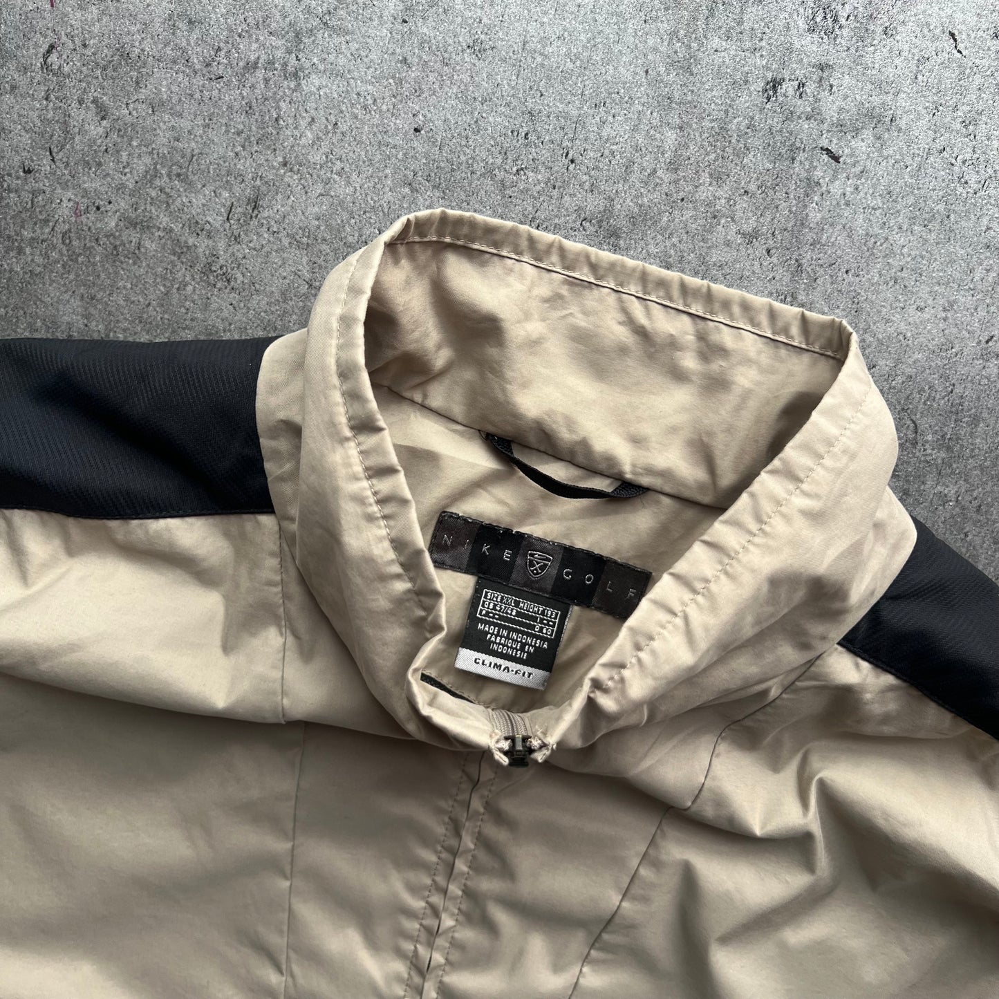 Nike Golf Beige Windbreaker