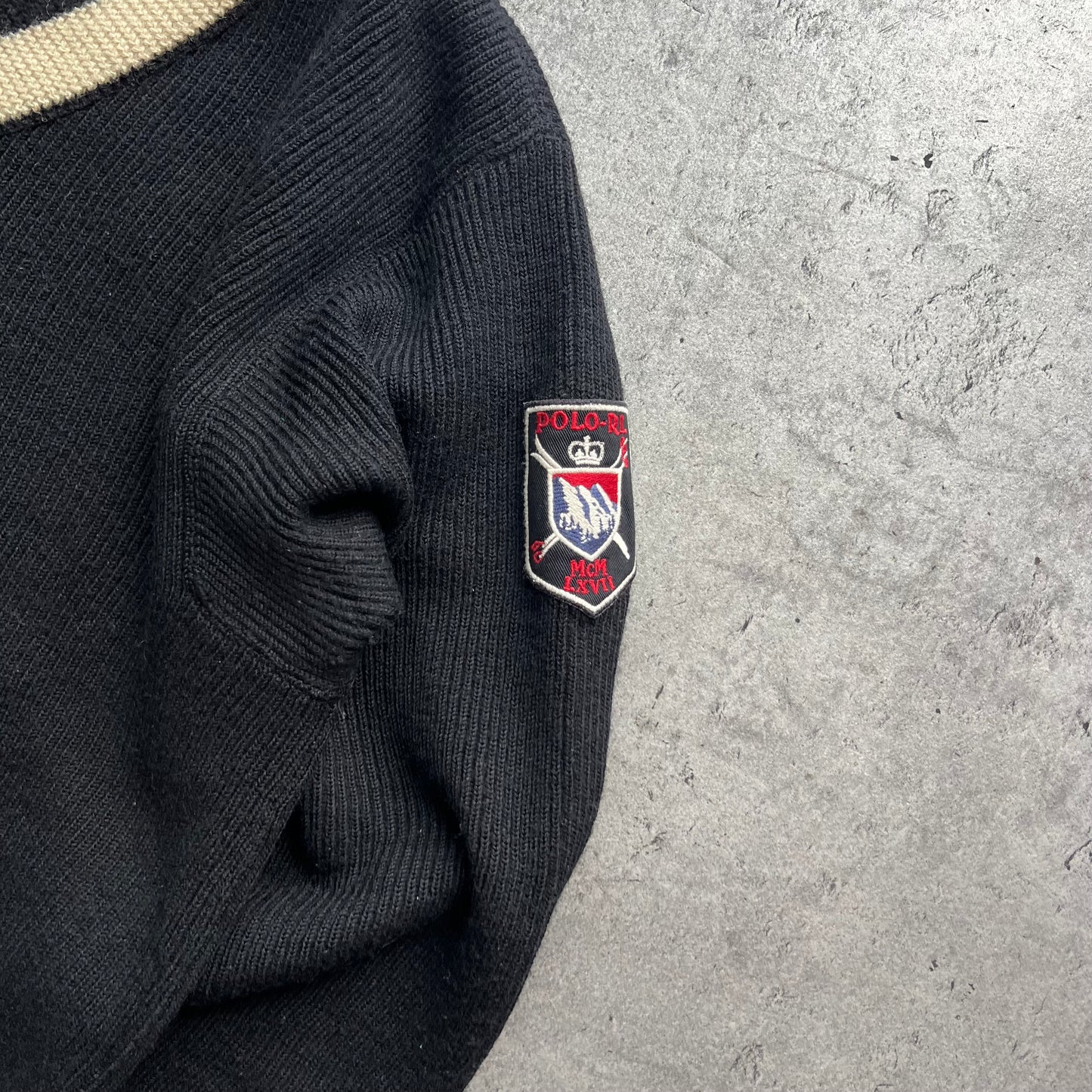 Ralph Lauren 90s Black Sweatshirt