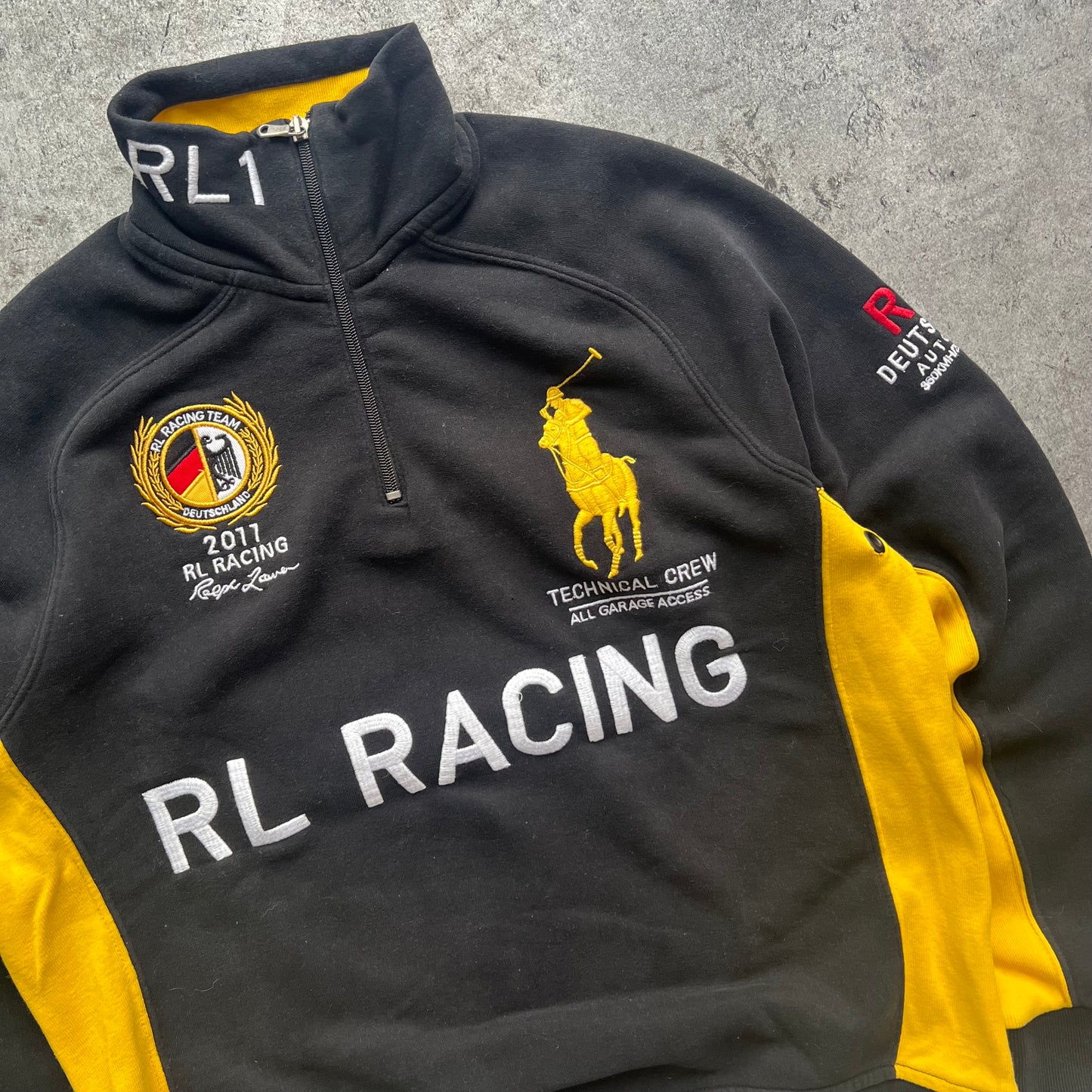 Ralph Lauren Racing Zip Hoodie