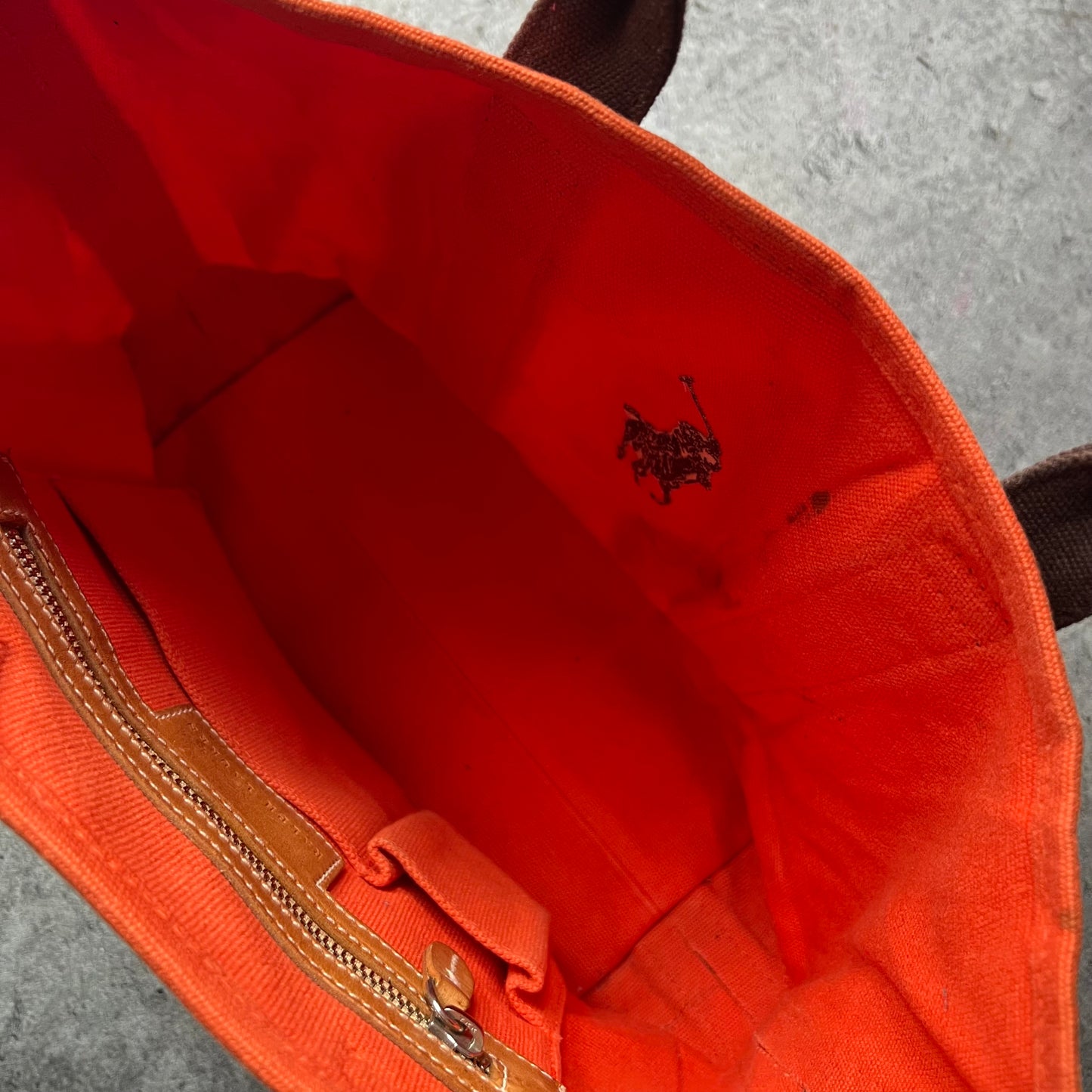 Ralph Lauren Orange Bag