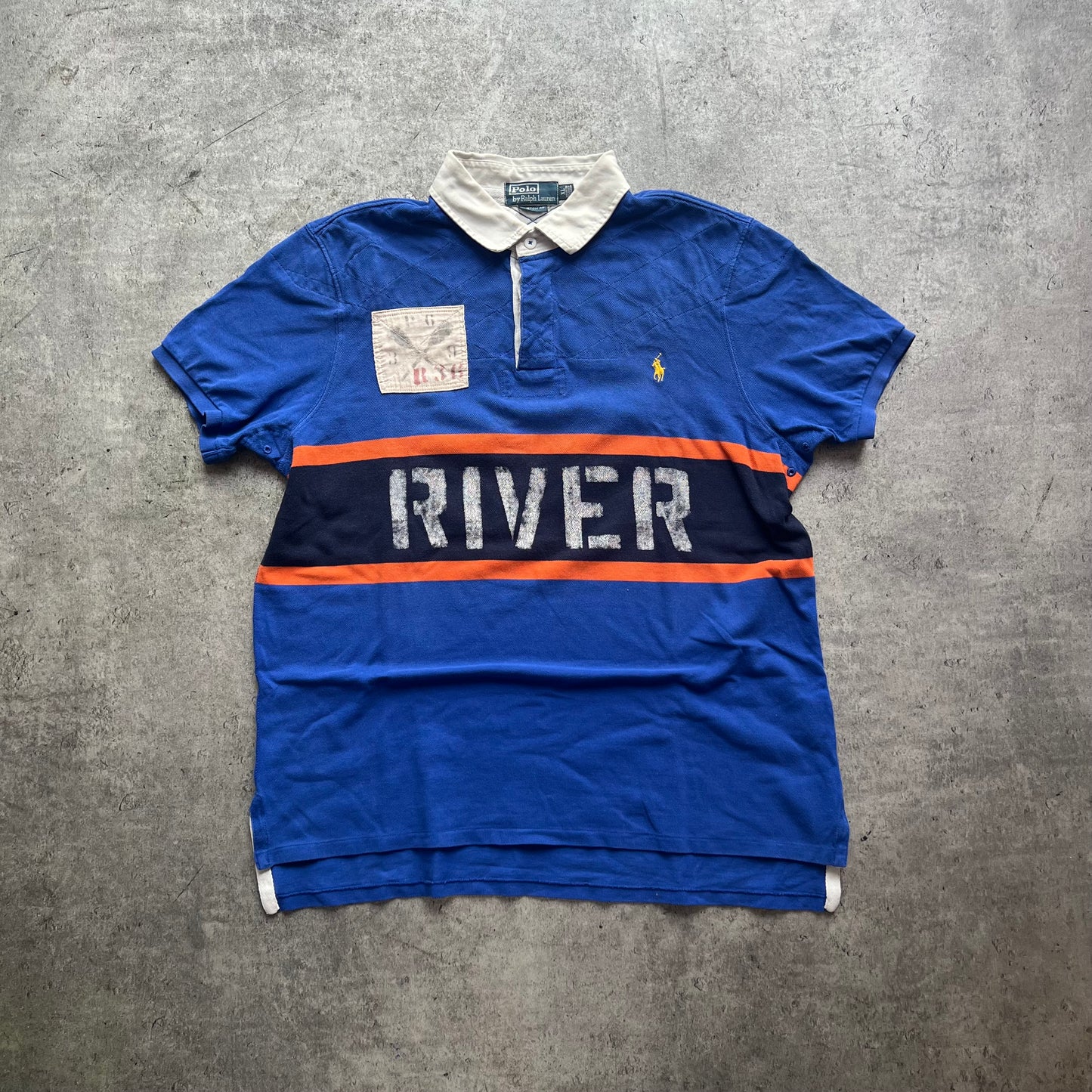 Ralph Lauren Blue 90s Polo Shirt