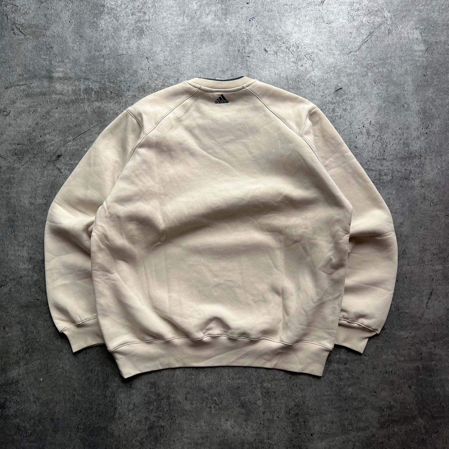 Adidas Beige Crewneck