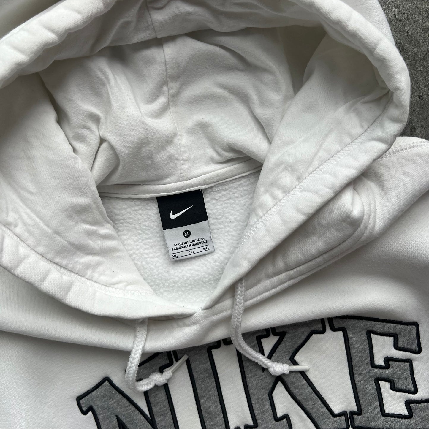 Nike White Hoodie