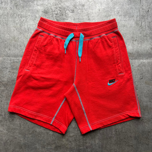 Nike Red Fleece Shorts – Retro Sport Energy