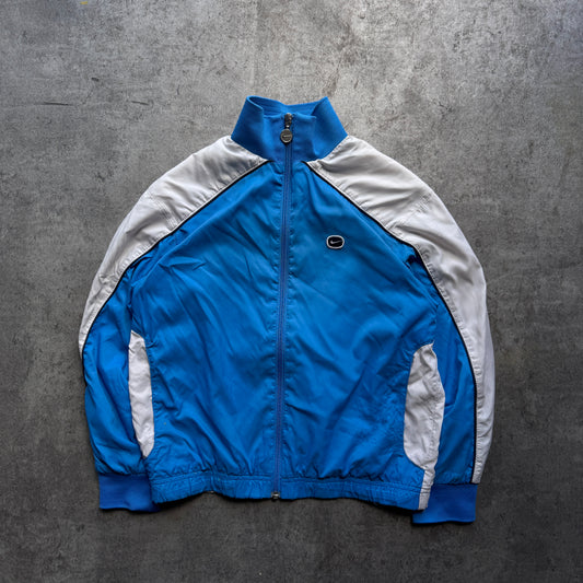 Vintage Nike Track Jacket Youth Blue/White Zip-Up