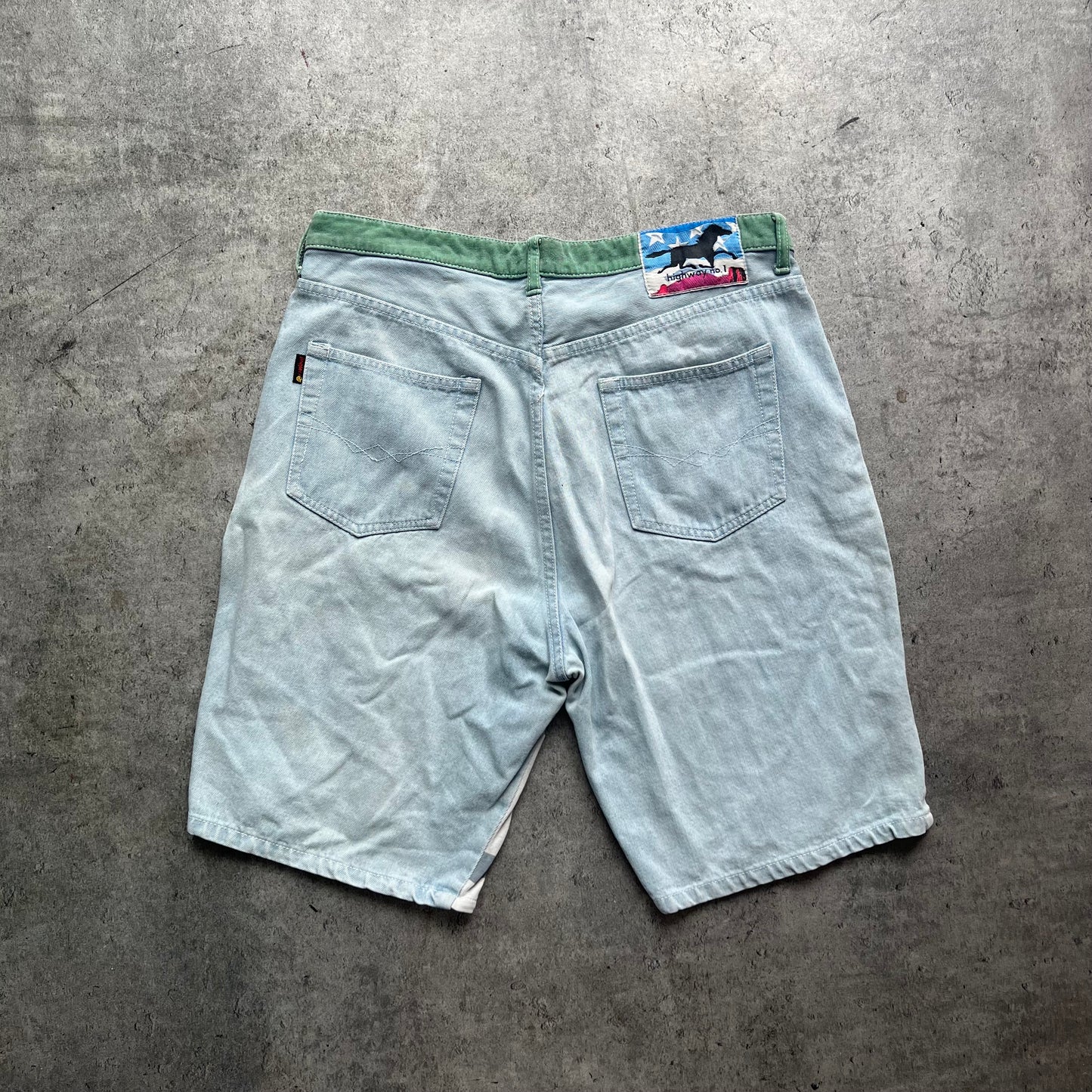 Unusual Light Blue Shorts