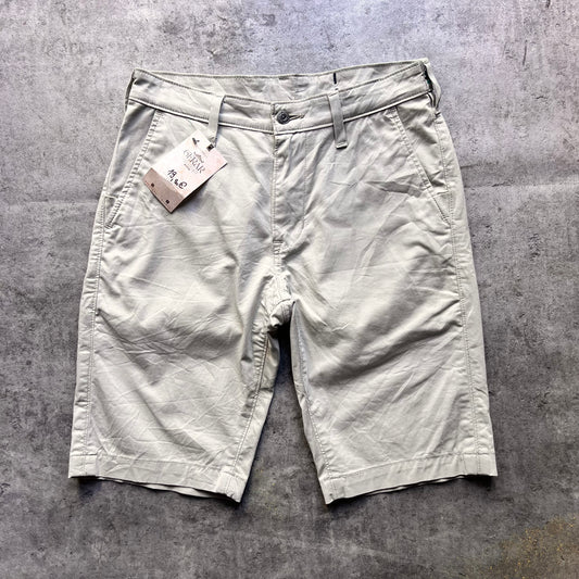 Levi’s Light Khaki Cotton Shorts – Minimal Style