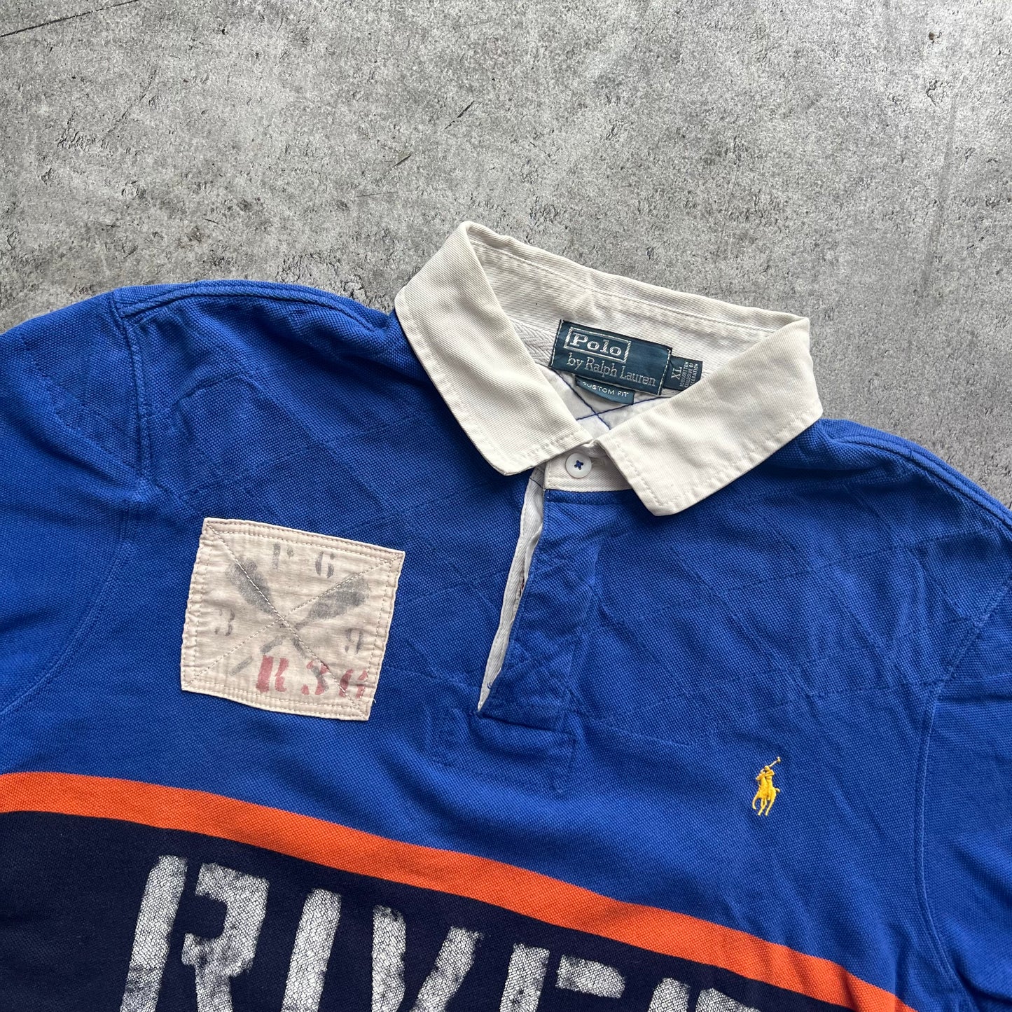 Ralph Lauren Blue 90s Polo Shirt