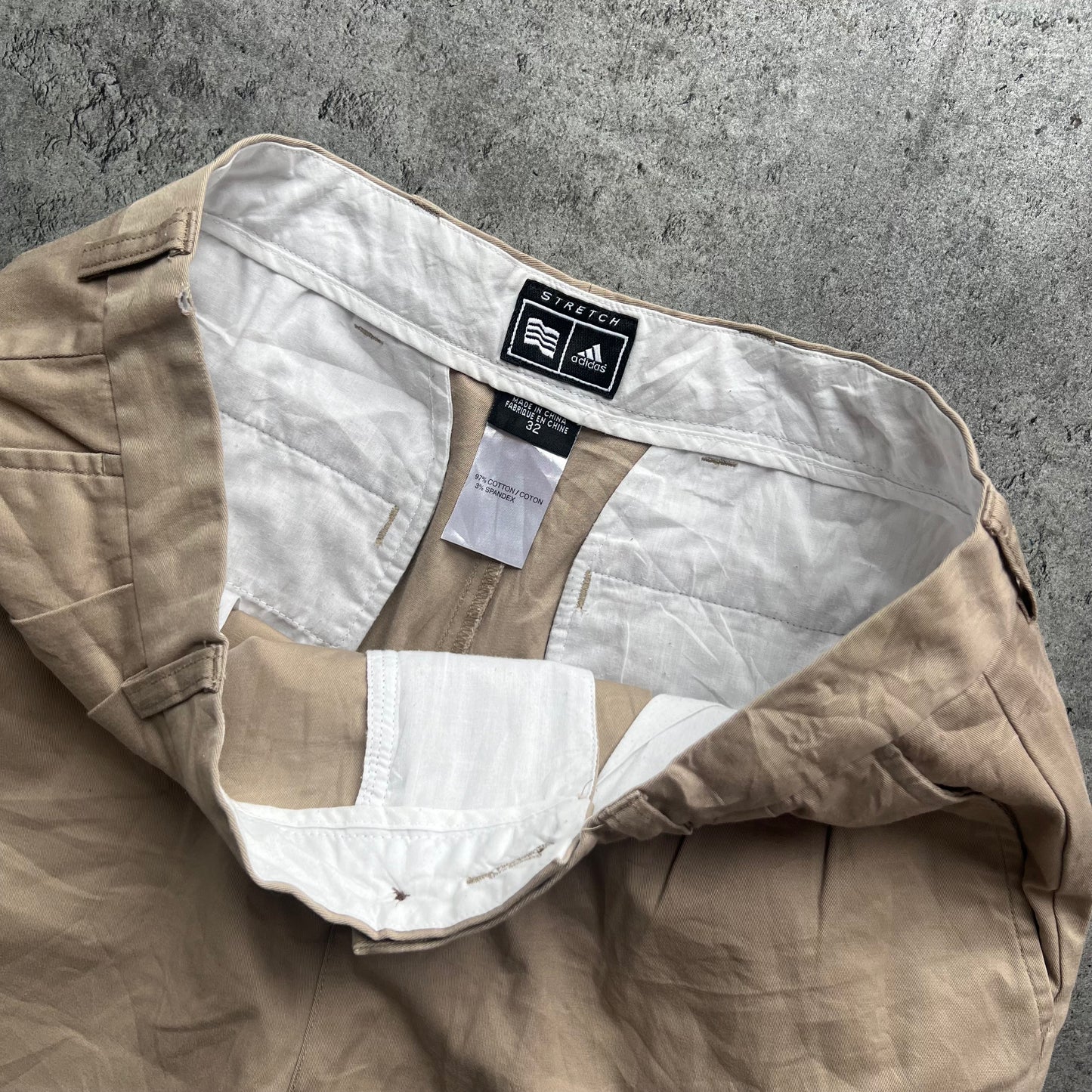 Adidas Beige Shorts