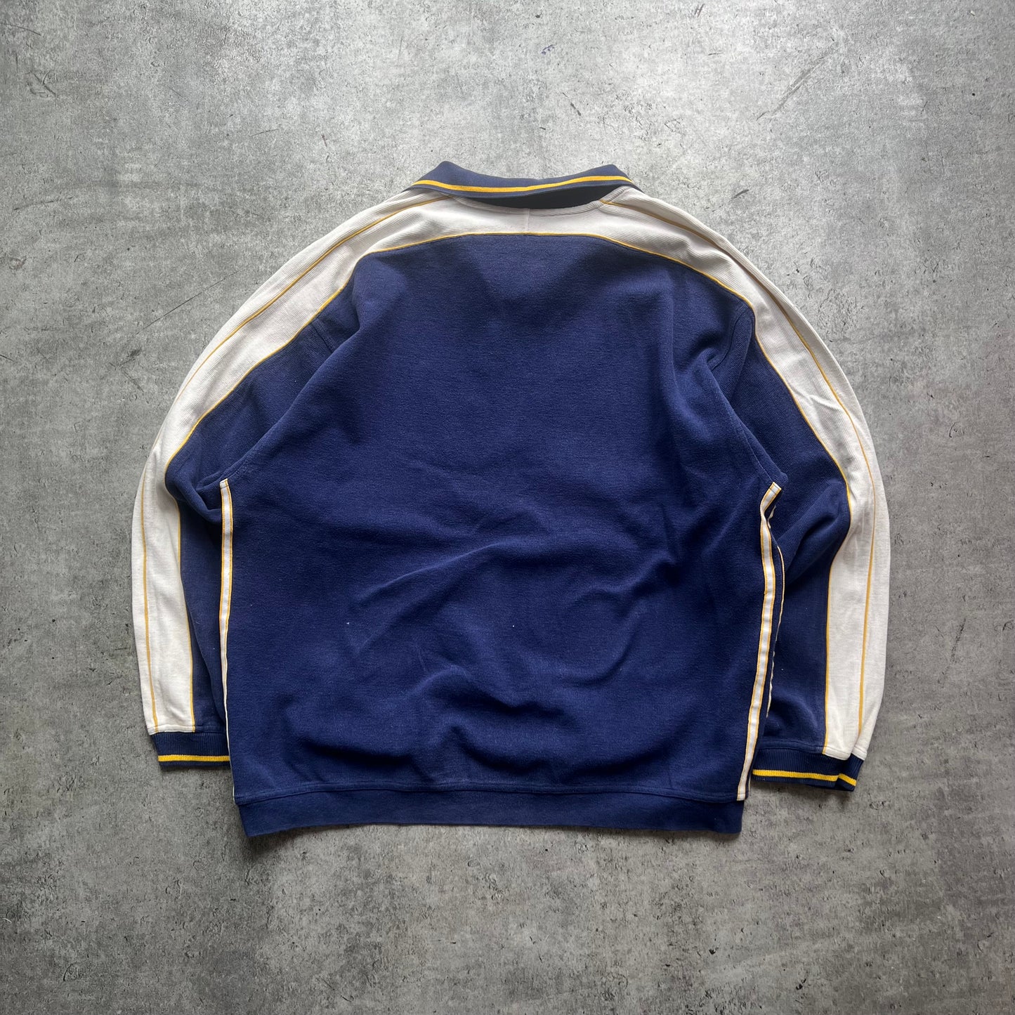 Adidas Long Sleeved 90s Polo Shirt