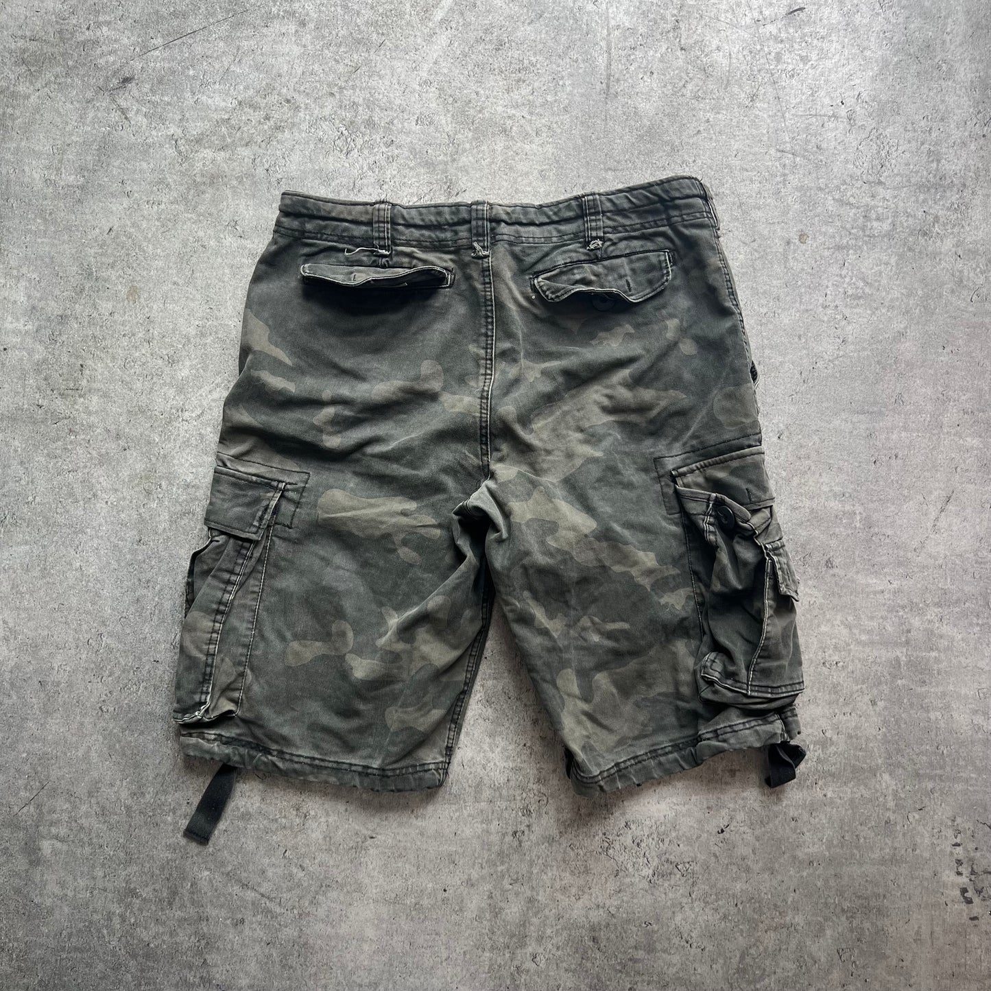 Brandit Camo Cargo Shorts