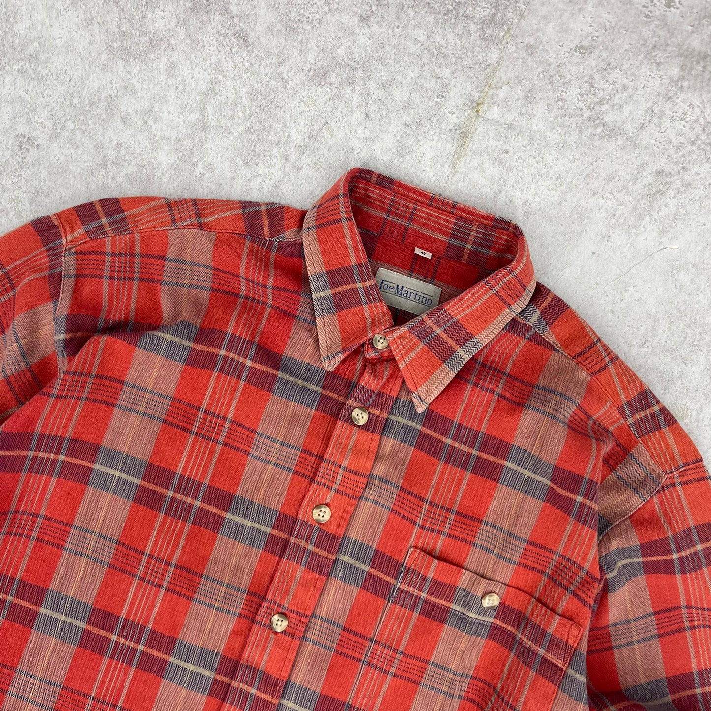 Joe Martino Flannel Shirt