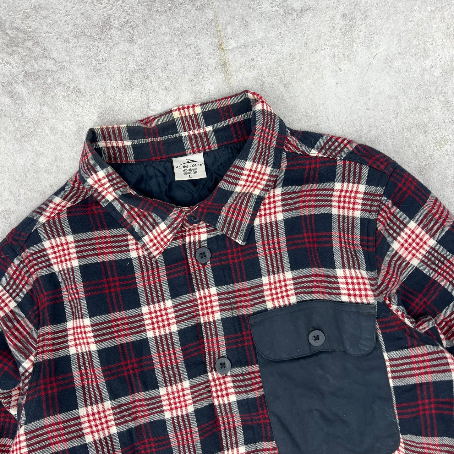 Active touch flannel shirt