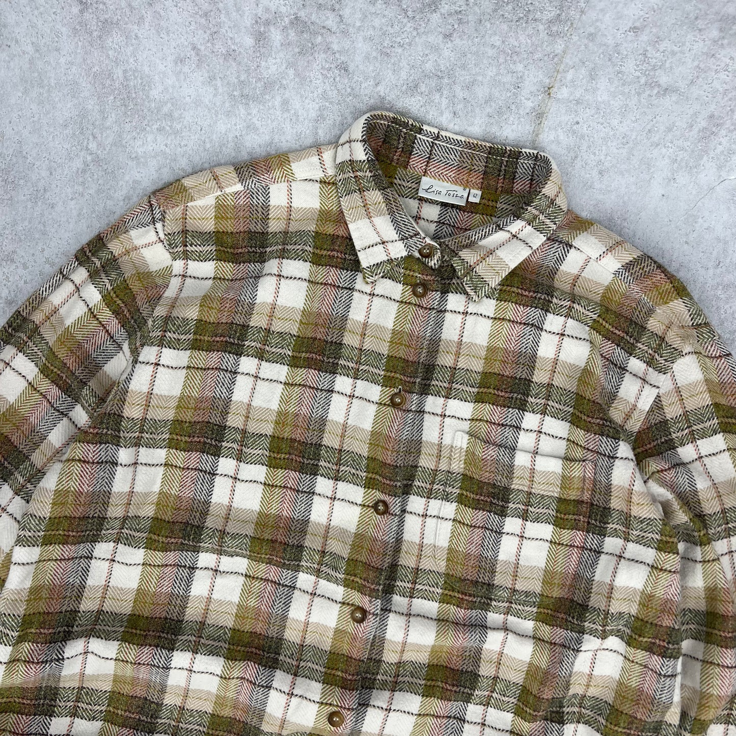 Lisatossa flannel shirt