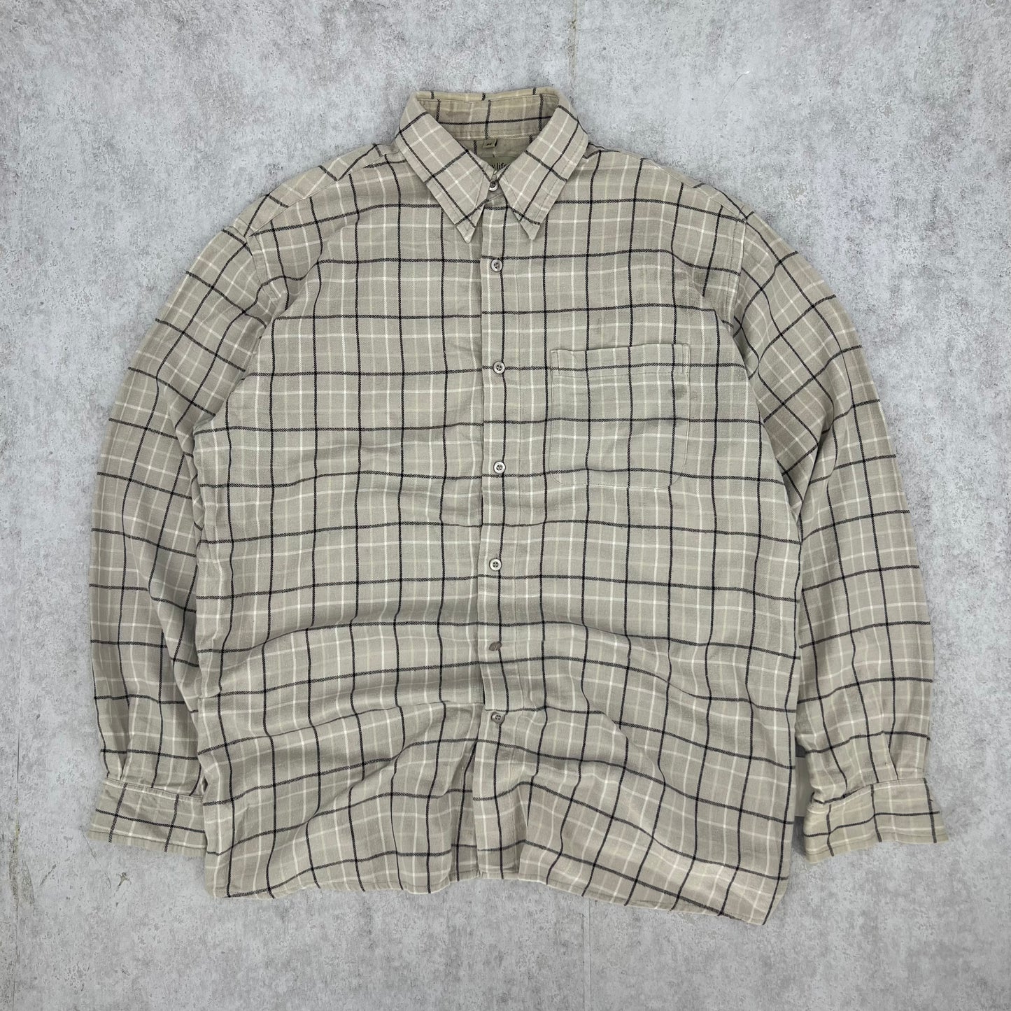 Happylife flannel shirt