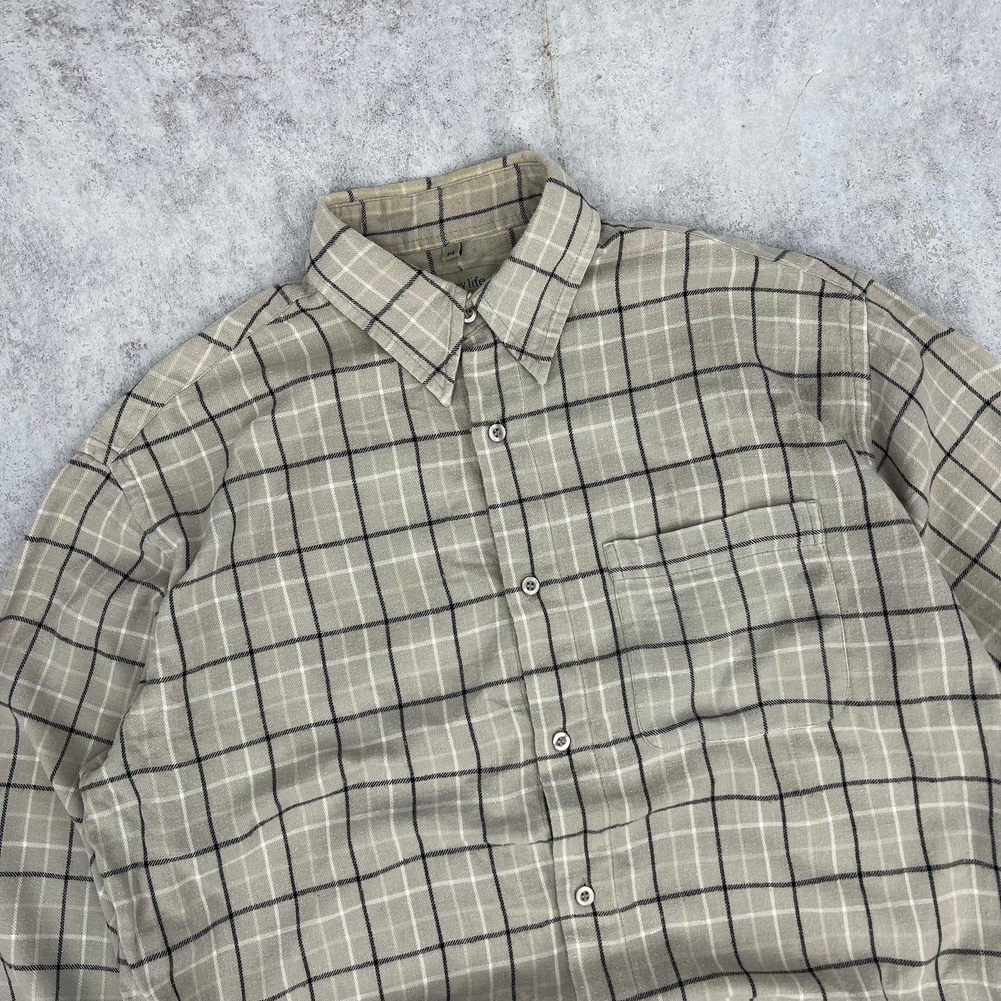 Happylife flannel shirt