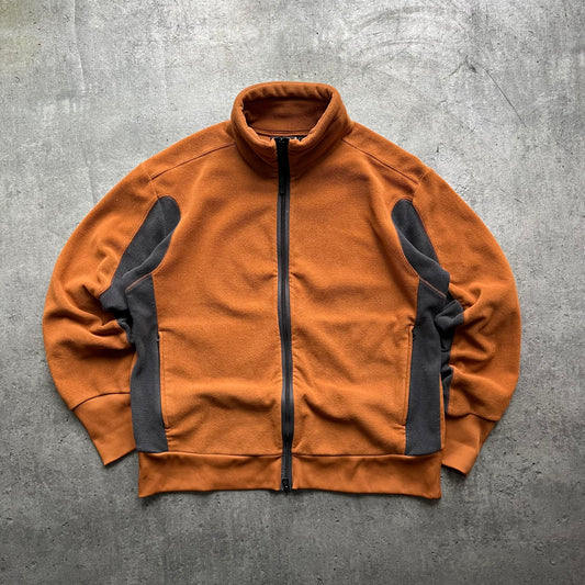 Nike Orange Fleece Jacket