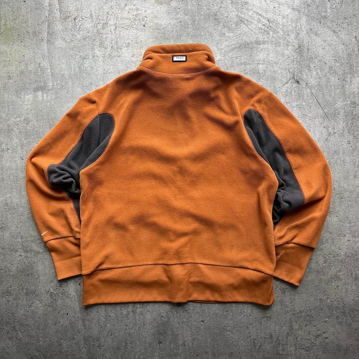 Nike Orange Fleece Jacket