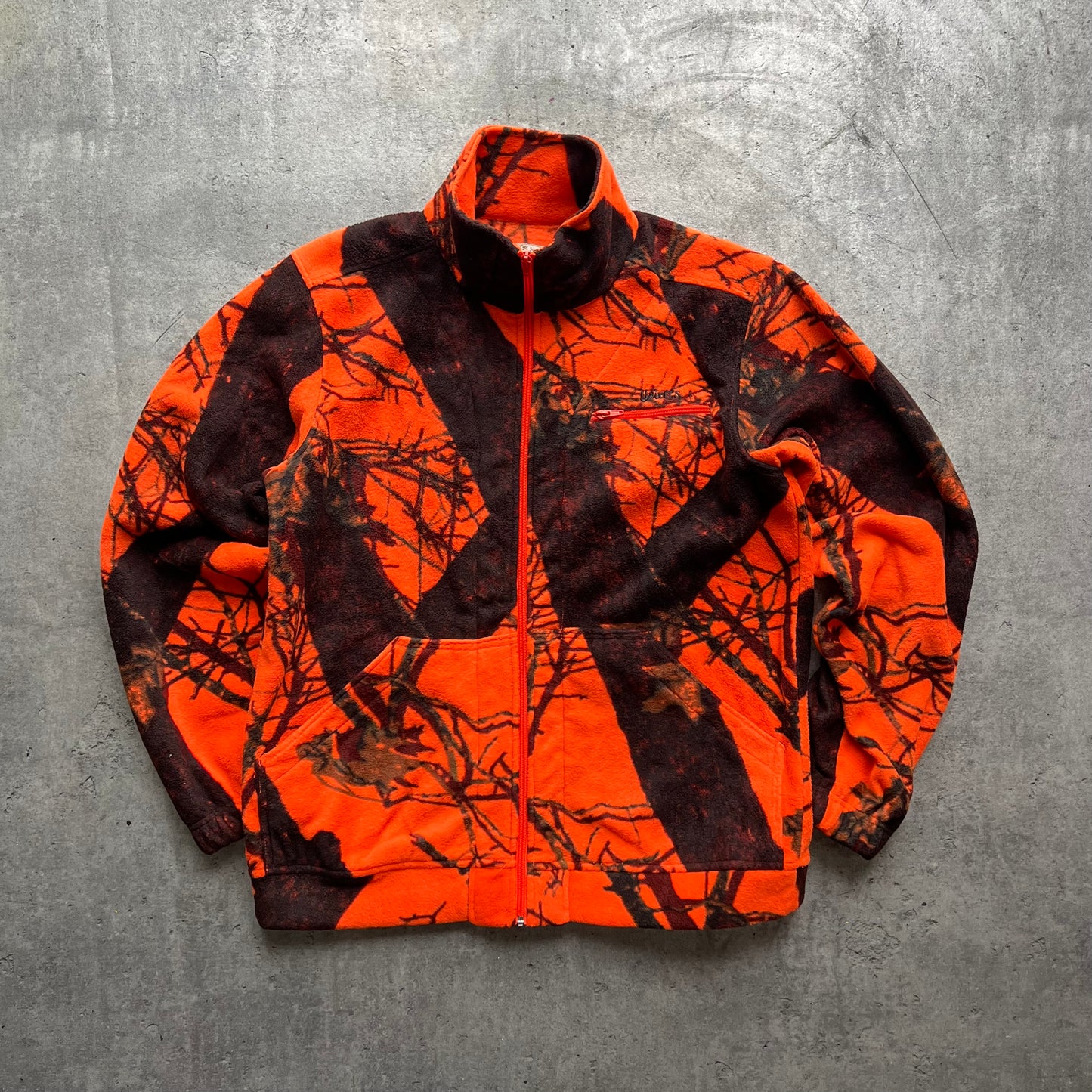 Orange Realtree Fleece Jacket