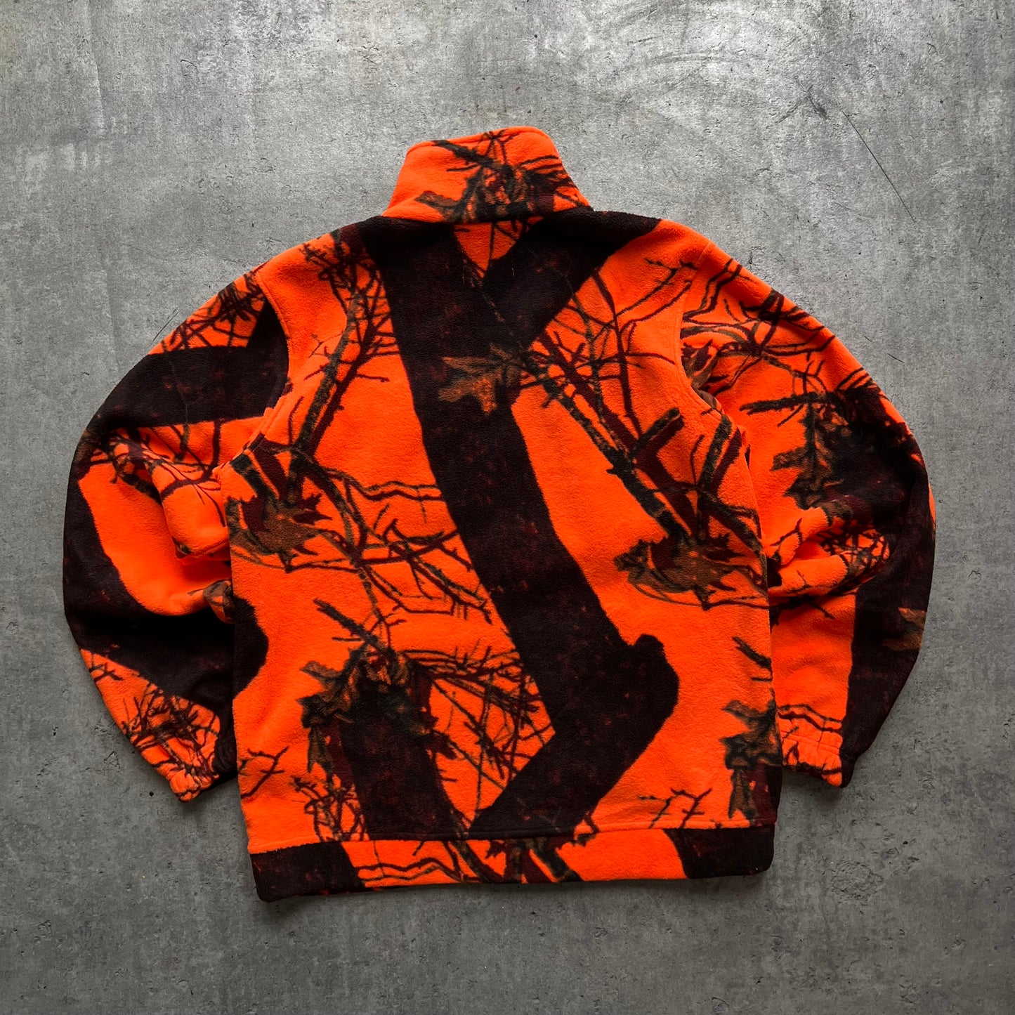 Orange Realtree Fleece Jacket