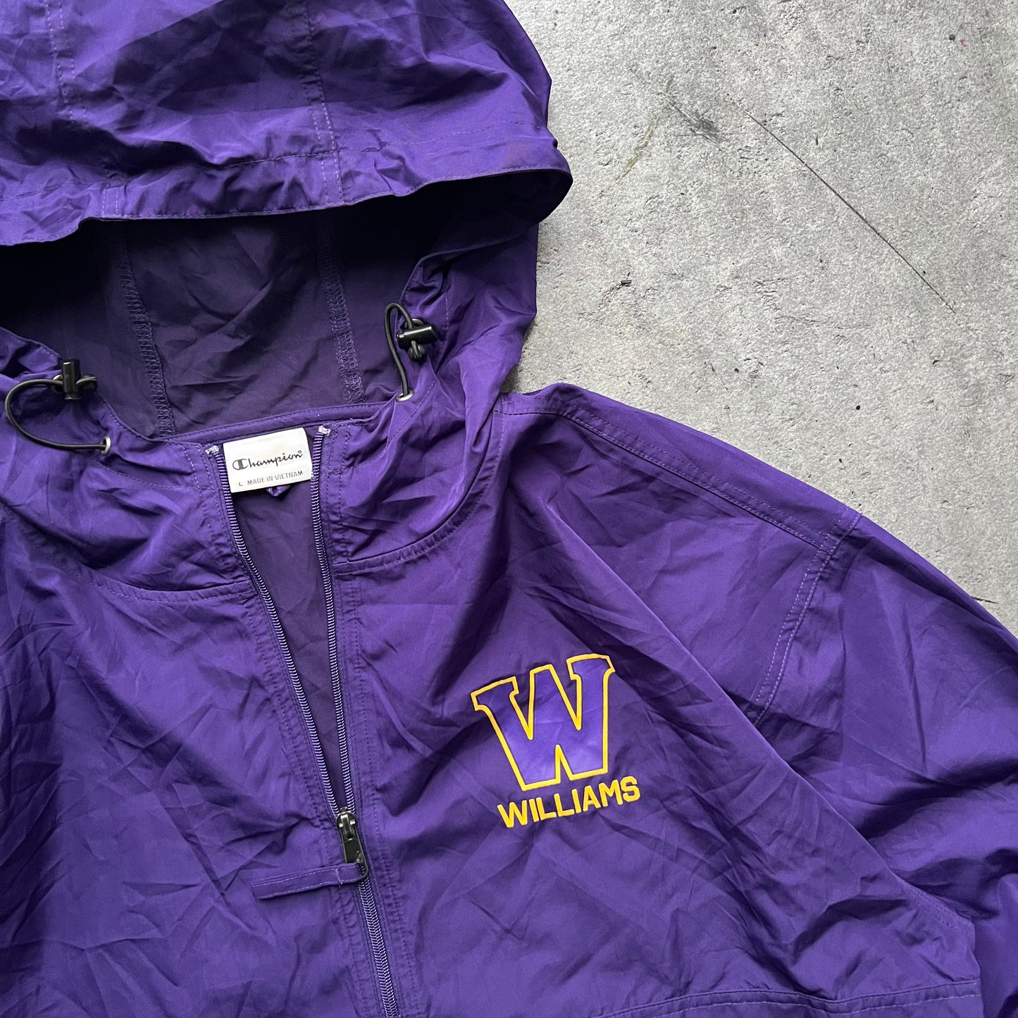 Champion Purple Windbreaker