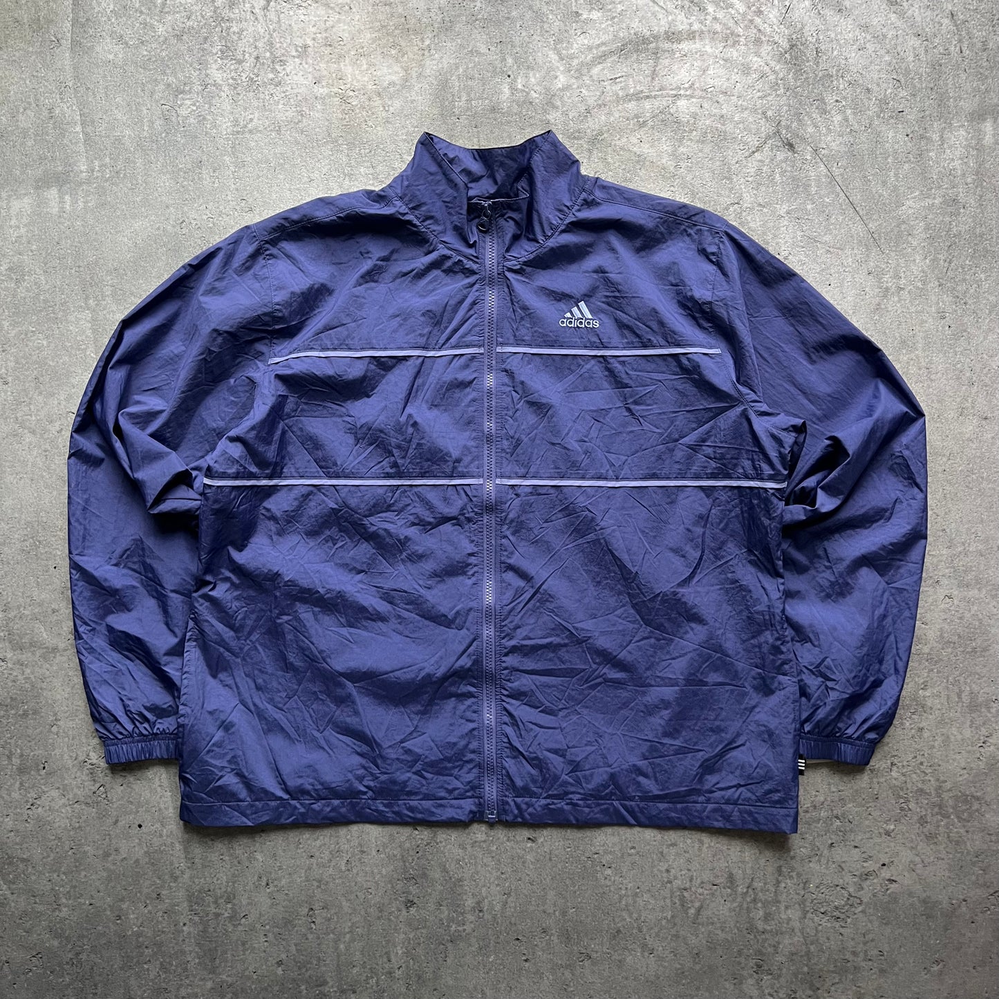 Adidas Blue Windbreaker