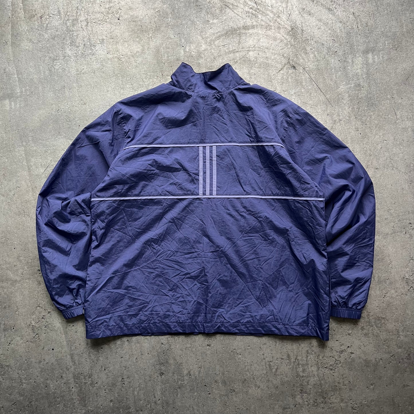 Adidas Blue Windbreaker