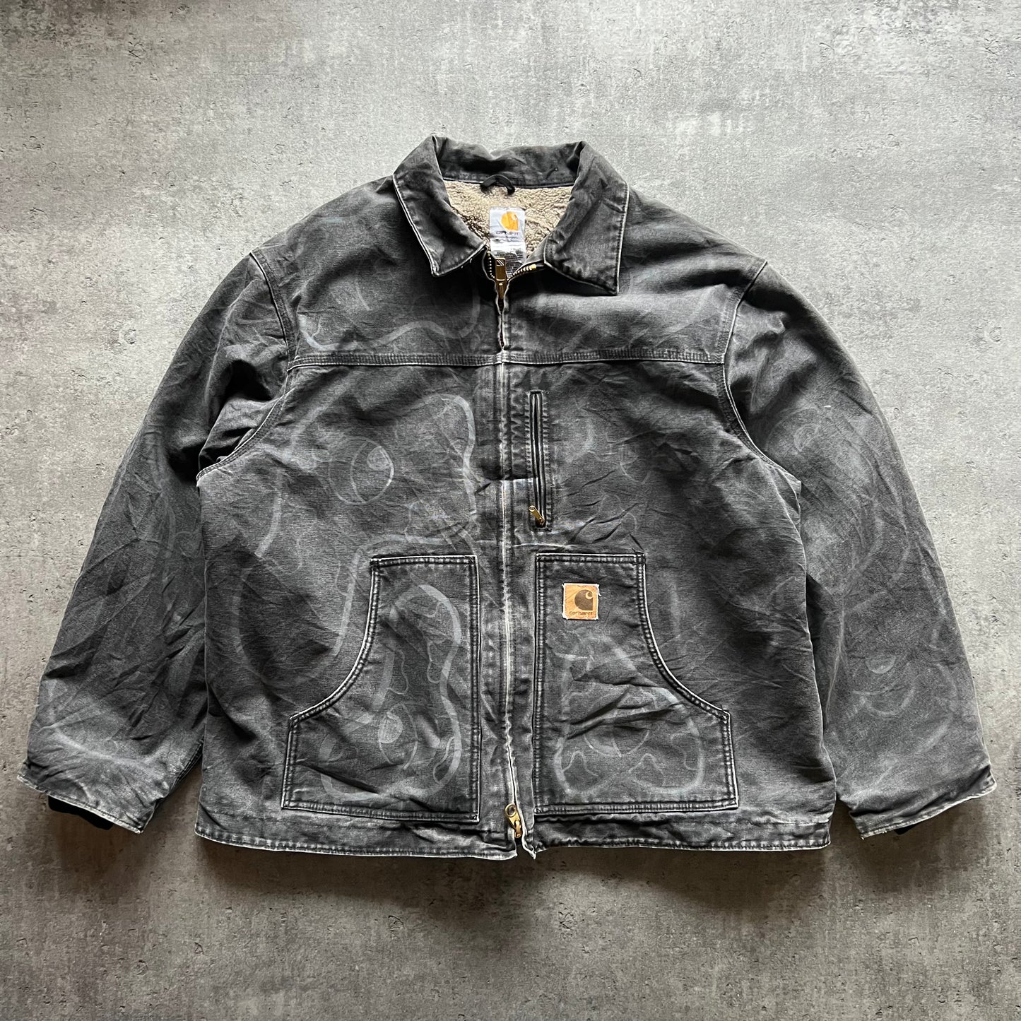 Carhartt jacket vintage workwear