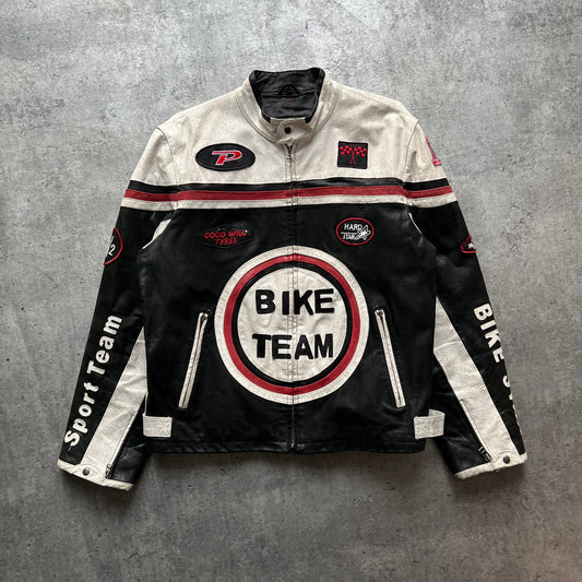 Race Sport Bike Team Leather Jacket