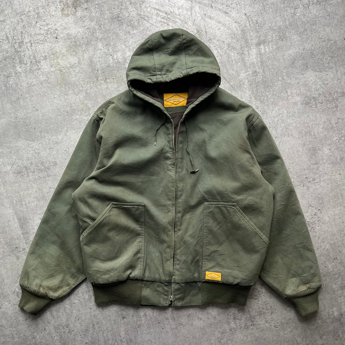 Green Workwear Jacket