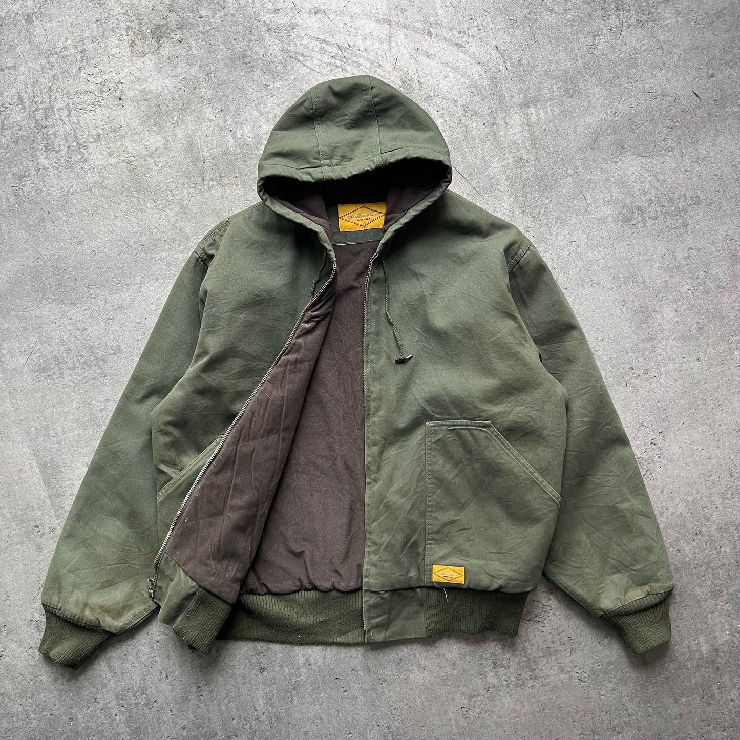 Green Workwear Jacket