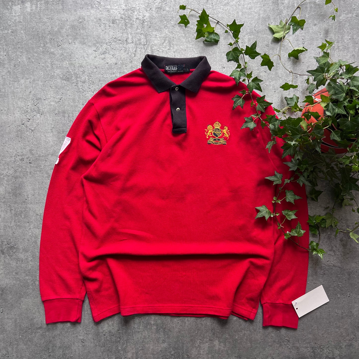 Ralph Lauren Polo Shirt “Red & Blue”