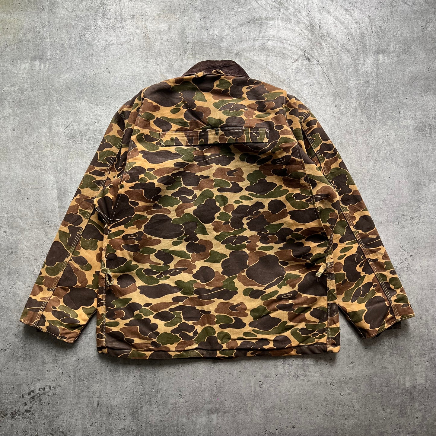 Carhartt Duck Camo Hunting Workwear Jacket 80s