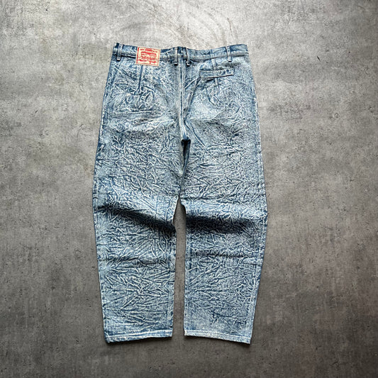 Levis Jeans Bleached Effect