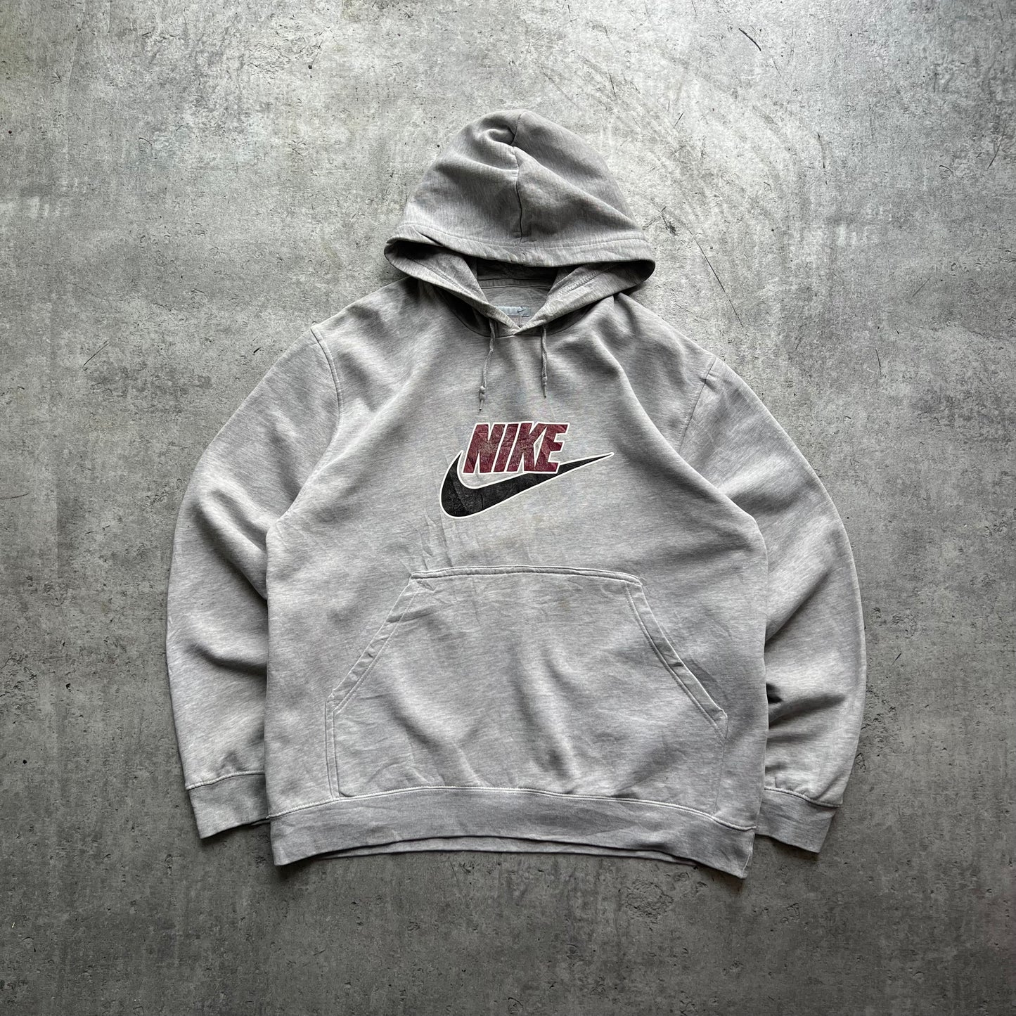 Nike 00s Grey Hoodie