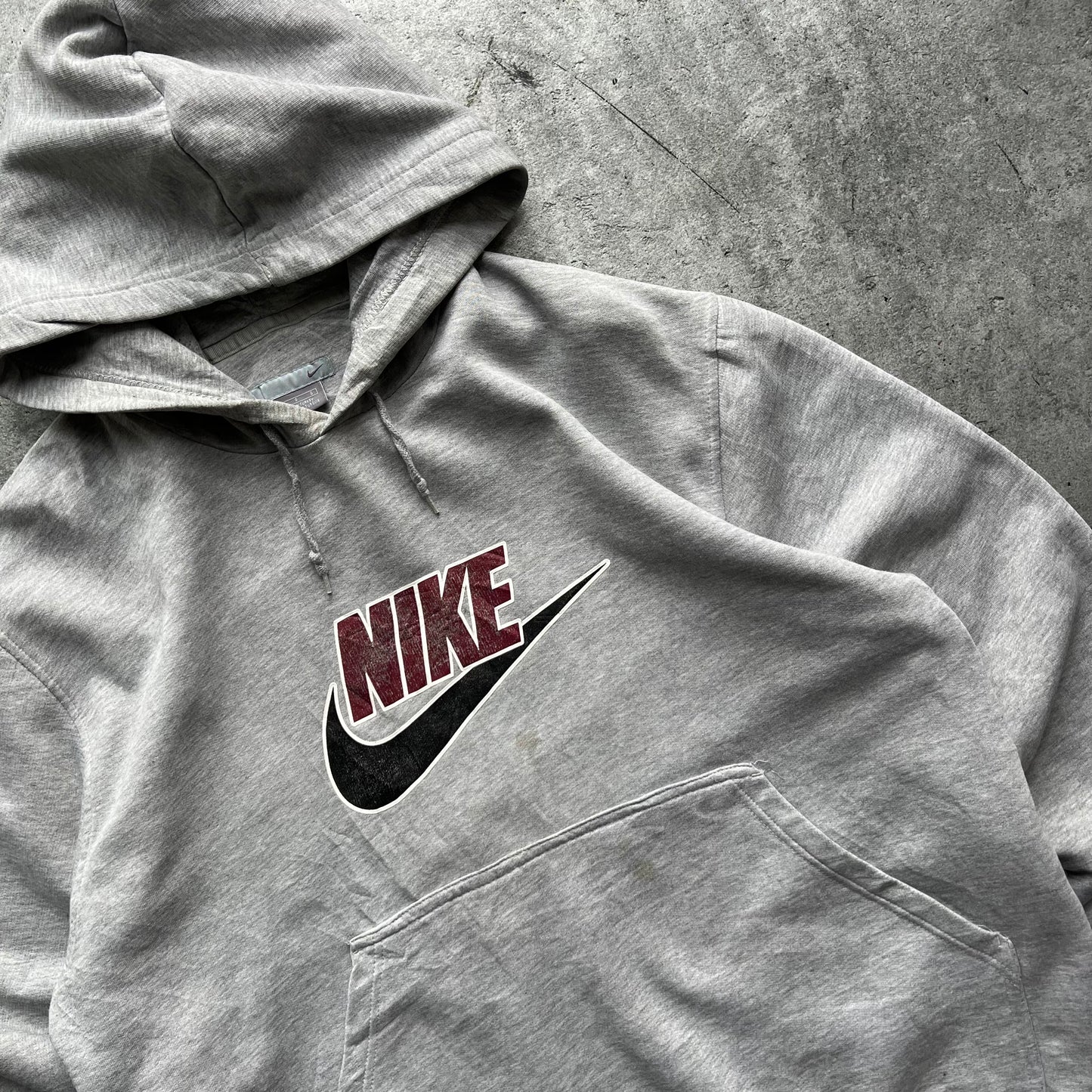 Nike 00s Grey Hoodie