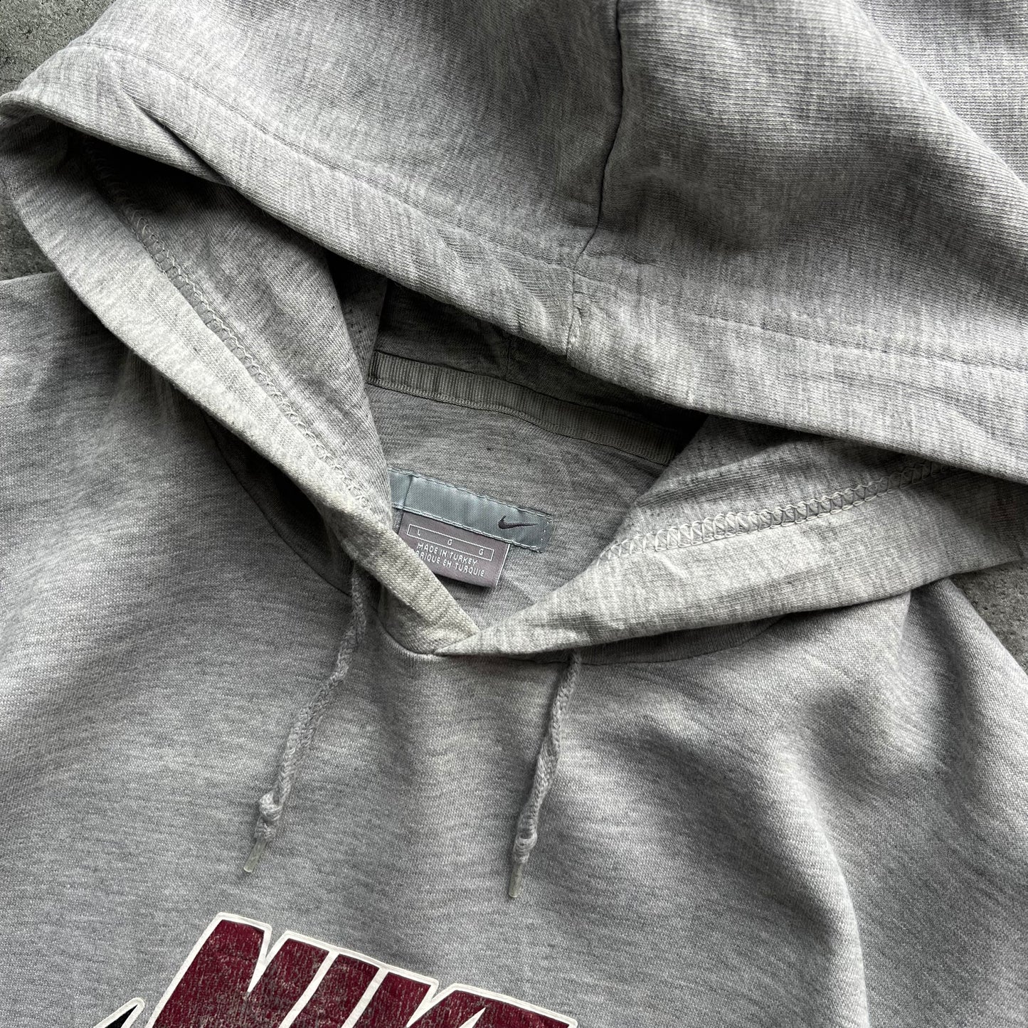 Nike 00s Grey Hoodie