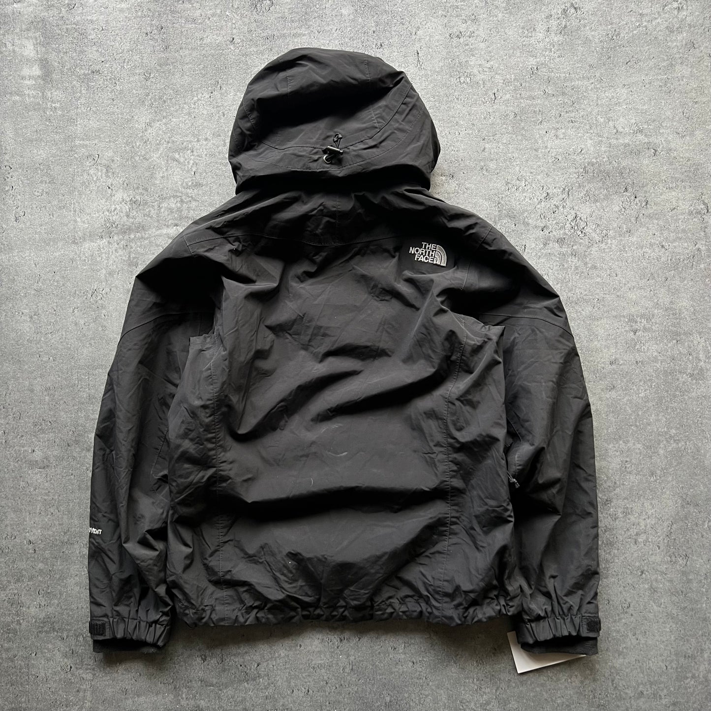 The North Face HyVent 2in1 Windbreaker Jacket+Fleece Black