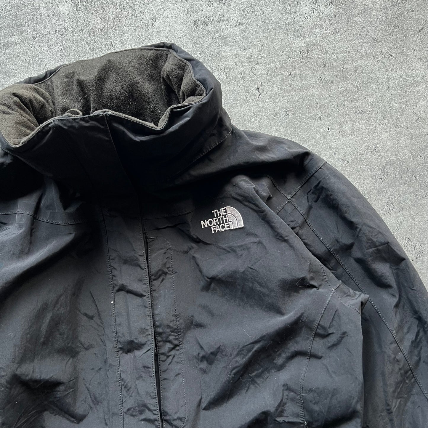 The North Face HyVent Windbreaker Jacket Black