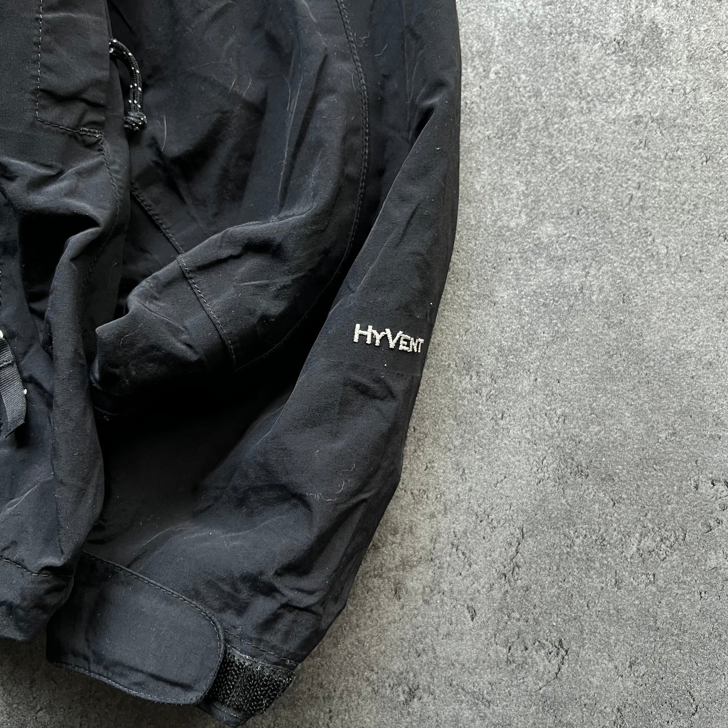 The North Face HyVent Windbreaker Jacket Black