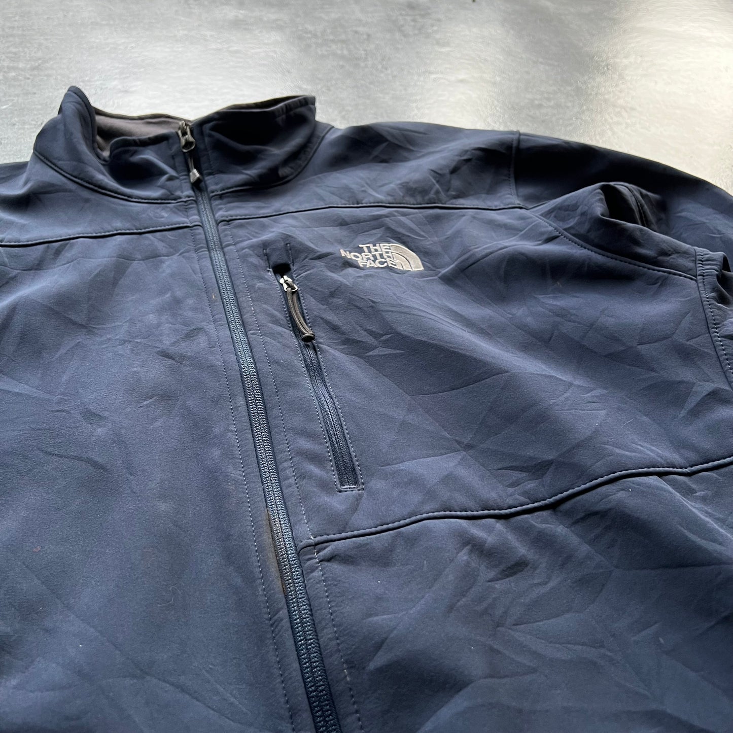 The North Face Windbreaker Jacket Blue