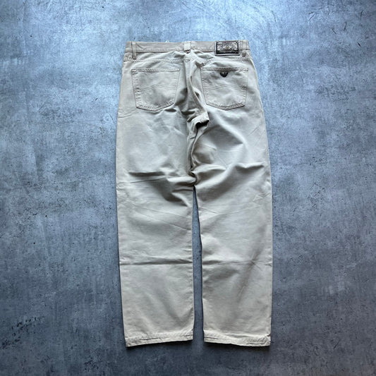 Beige Armani Pants