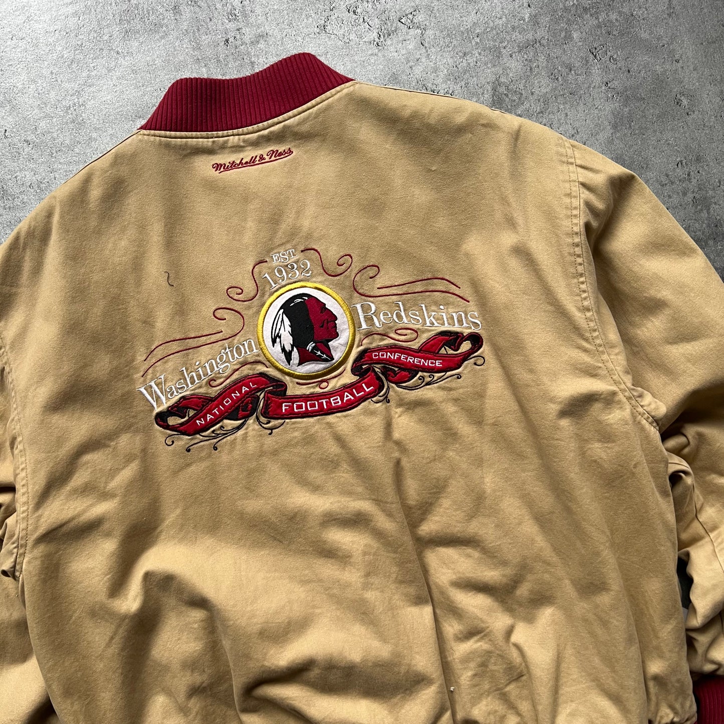 NFL Mitchell & Ness Throwbacks Redskins bomber jacket